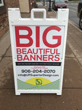 2' x 3' A-Frame Sidewalk Signs - 2 Signs Included!