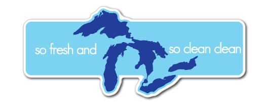 So Fresh and So Clean Clean Great Lakes Decal