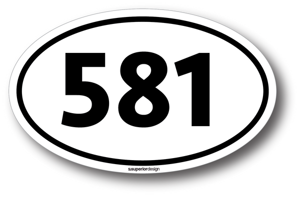 581 Sticker 5"
