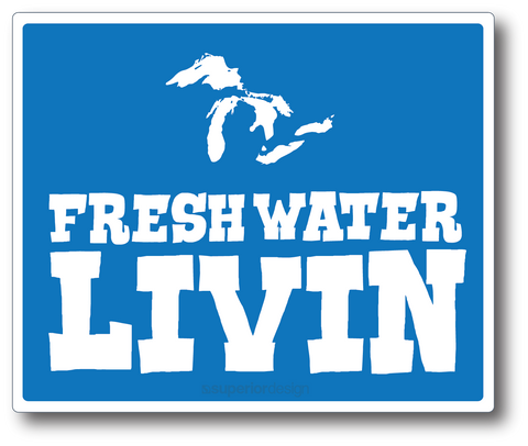 Freshwater Living Sticker