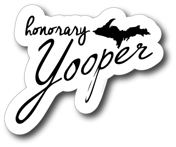 Honorary Yooper Sticker