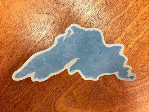 Lake Superior Ice Sticker