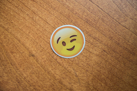 Wink Smile Emoji Sticker