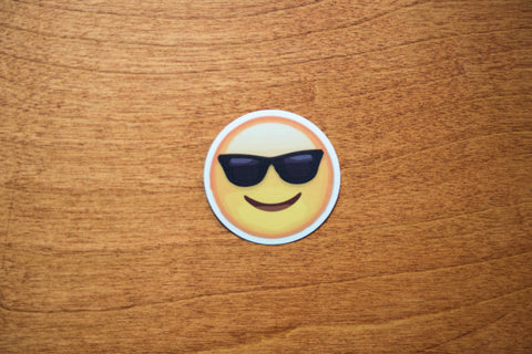 Cool Sunglasses Emoji Sticker