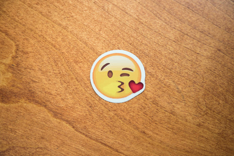 Kiss Heart Love Emoji Sticker