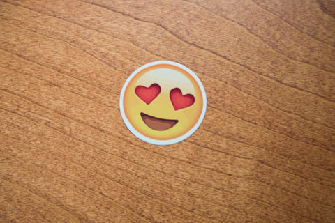 Love Eyes Emoji Sticker